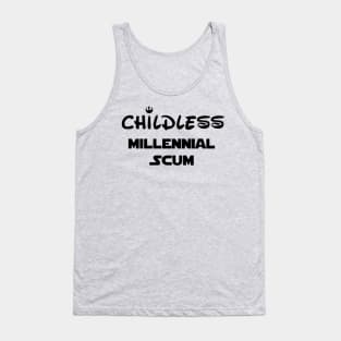 Childless Millennial Scum Tank Top
